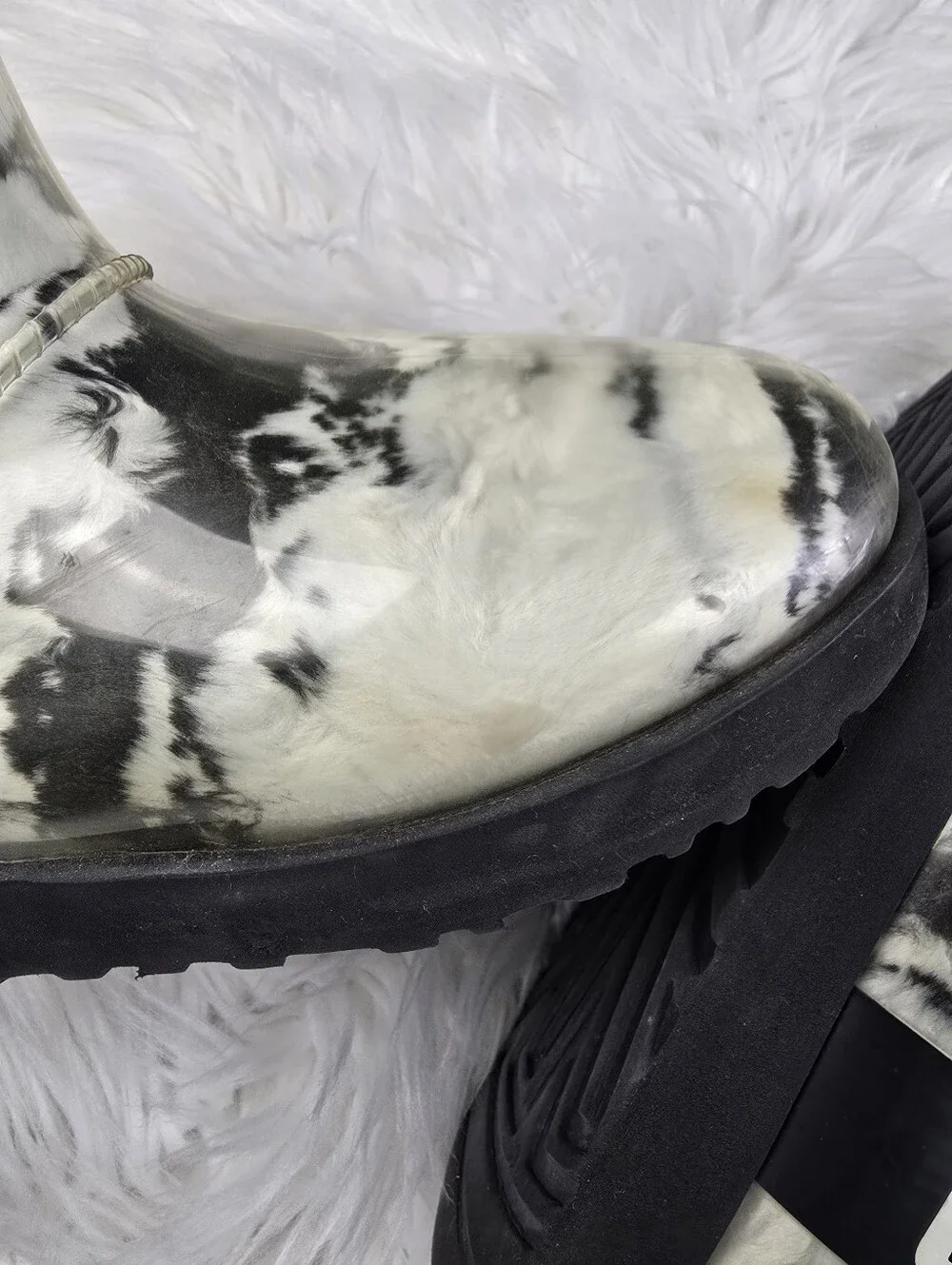 UGG clear boot
